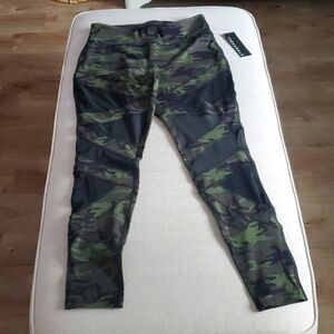 Camo sheer leggings